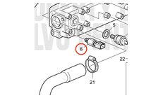 Sensor de Temperatura Original Volvo Penta 3584128