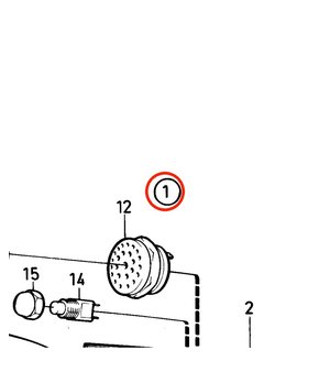 Panel de Instrumentos Original Volvo Penta 3587077