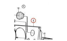 Panel de Instrumentos Original Volvo Penta 860183