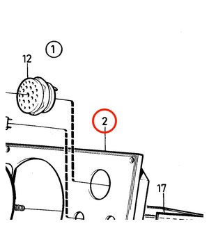 Panel de Instrumentos Original Volvo Penta 860183