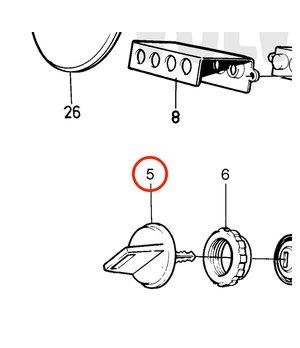 Llave Original Volvo Penta 859953