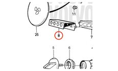 Reflector Original Volvo Penta 828784