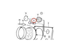 Interruptor Basculante Original Volvo Penta 828585