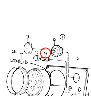 Interruptor Basculante Original Volvo Penta 828585