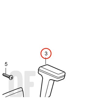 Palanca Original Volvo Penta 839520