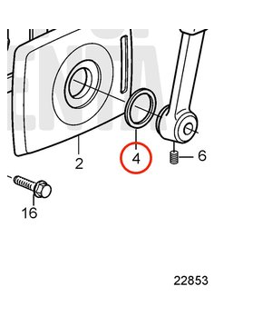 Arandela Original Volvo Penta 1140094