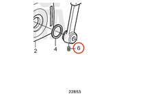 Tornillo de Seguridad Original Volvo Penta 839693