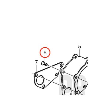 Tornillo Original Volvo Penta 3580577