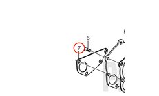 Junta Original Volvo Penta 3884540