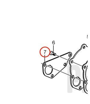 Junta Original Volvo Penta 3884540