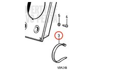 Abrazadera de Cinta Original Volvo Penta 949666