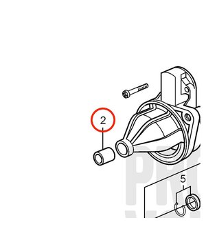 Casquillo Original Volvo Penta 3582423