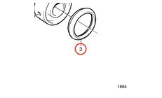 Anillo Original Volvo Penta 852995