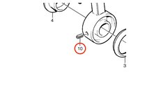 Tornillo de Hexágono Embutido Original Volvo Penta 963678