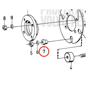 Arandela Original Volvo Penta 802976