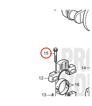 Tornillo Original Volvo Penta 3884511