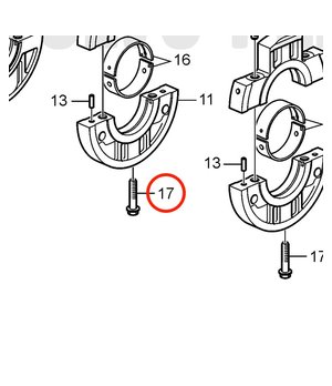 Tornillo Original Volvo Penta 861952