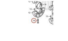 Tornillo Original Volvo Penta 861953