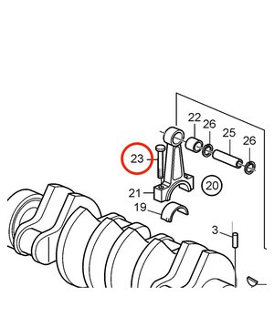 Tornillo Original Volvo Penta 3580347