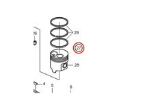 Juego de Pistones Original Volvo Penta 3812470