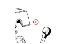 Cubierta Original Volvo Penta 850823