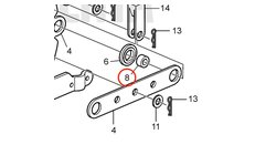 Casquillo Original Volvo Penta 828178