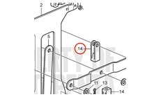 Horquilla Original Volvo Penta 850452