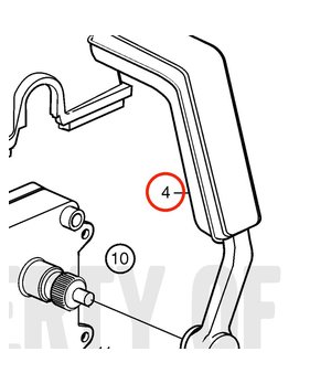 Palanca Original Volvo Penta 839475