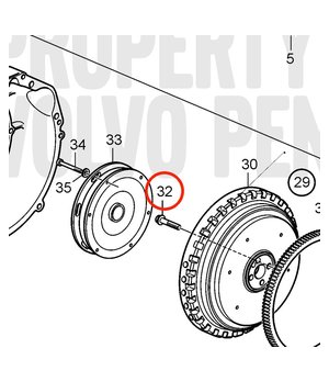 Tornillo Original Volvo Penta 3580355