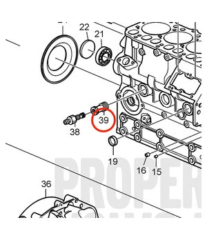 Adaptador Original Volvo Penta 3884541