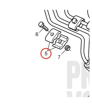Abrazadera Original Volvo Penta 3886457