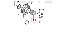 Resorte Original Volvo Penta 861988