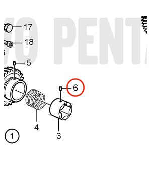 Casquillo Original Volvo Penta 3583721