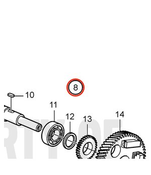 Árbol de Levas Original Volvo Penta 3812434