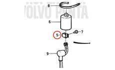 Tuerca Resorte Original Volvo Penta 859492