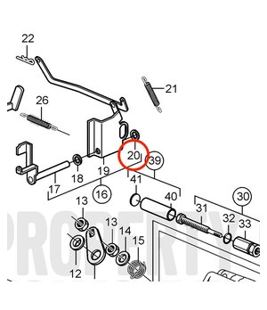 Anillo de Seguridad Original Volvo Penta 3580030