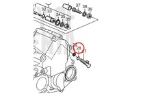 Anillo de Seguridad Original Volvo Penta 3580046