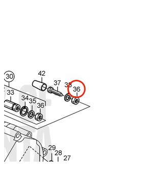 Tuerca Original Volvo Penta 3583779