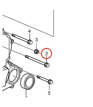 Tornillo Original Volvo Penta 861899