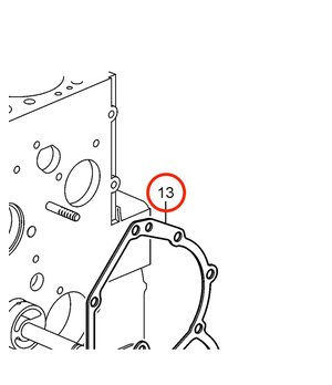 Junta Original Volvo Penta 3580360