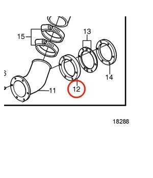 Expansor Original Volvo Penta 828293