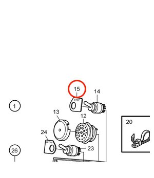 Pegatina Original Volvo Penta 3586262