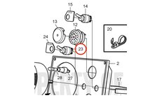 Interruptor Basculante Original Volvo Penta 872800