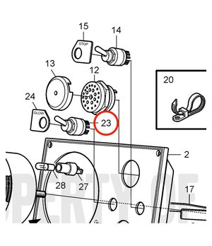 Interruptor Basculante Original Volvo Penta 872800