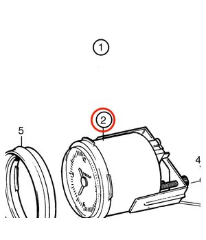 Reloj Original Volvo Penta 856814
