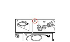 Cerradura de Arranque Original Volvo Penta 3587070
