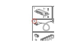 Cable Original Volvo Penta 21421945
