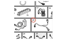 Cable Original Volvo Penta 21825662