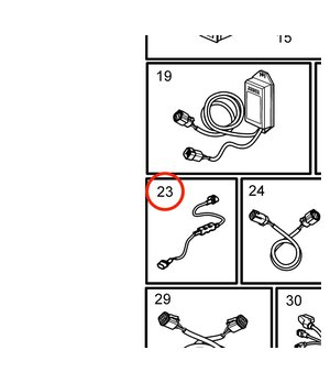 Cable Original Volvo Penta 21865082