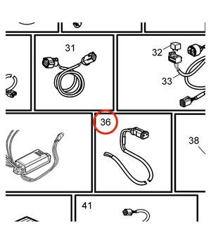 Cable de Conexión Original Volvo Penta 3840677